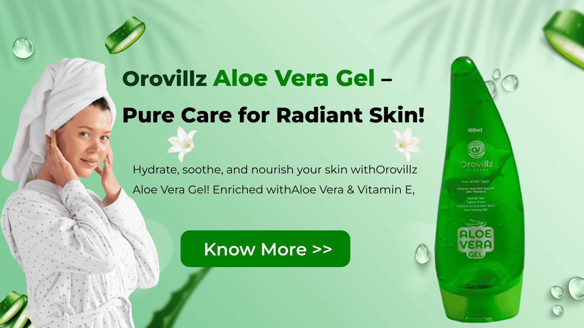 Orovillz Aloe Vera Gel Orovillz Aloe Vera Gel
